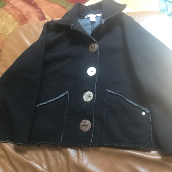 neon buddha Jackets & Blazers - Beautiful light jacket black 82 percent cotton